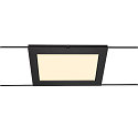 LED Seilleuchte PLYTTA rectangular f�r TENSEO Niedervolt-Seilsystem, 9W, 2700K, 580lm, schwarz