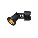 SLV Zubeh�r f�r Outdoor Wand-/Deckenleuchte NAUTILUS 25 - Montageplatte zur Aufputzverkabelung, Schwarz