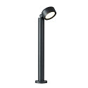 SLV Outdoor LED Stehleuchte ESKINA 80 POLE CCT, IP65 IK02, 14.5W 3000/4000K 95�, drehbar + neigbar, dimmbar, anthrazit