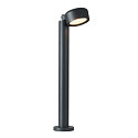 SLV Outdoor LED Stehleuchte ESKINA 80 POLE CCT, IP65 IK02, 14.5W 3000/4000K 95�, drehbar + neigbar, dimmbar, anthrazit