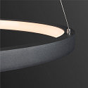 LED Pendelleuchte ONE 60 DALI, 25W 3000/4000K 1400/1500lm , DALI dimmbar, schwarz