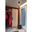 SLV Aufbau-Downlight ASTINA, Zylindrisch, GU10 QPAR51, schwarz