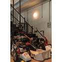 SLV Outdoor LED Wand- und Deckenleuchte LIPSY� 50 DRUM DALI, IP44 IK02, zylindrisch, � 40cm, 21W 3000/4000K 2600lm, DALI dimmbar