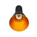 SLV Pendelleuchte PHELIA 130 PD, � 13cm, E27 max. 23W, Schwarz / Gold