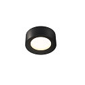 SLV LED Deckenleuchte FERA 25 CL DALI LED Downlight, 19,5W, 90�, 3000/4000K, 1650lm, Glas matt, schwarz
