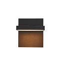 SLV LED Au�enwandleuchte ABRIDOR, IP55 IK03, 12W 3000/4000K (CCT Switch) 980lm, schwenkbar, Anthrazit
