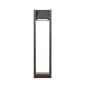 SLV LED Standleuchte / Wegeleuchte QUAD POLE, IP65 IK02, 18W 3000K 1550lm 100�, schwenkbar 180�, schaltbar, anthrazit