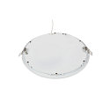 LED Deckeneinbauleuchte SENSER 24 DL, rund, 12,5W, 1200lm, IP20, wei�, 3000K