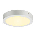 SLV LED Wand-/Deckenleuchte SENSER 24 CW, rund, 15W, IP20, wei�, 15W 3000K