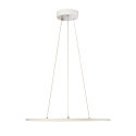 SLV LED Pendelleuchte PANEL 60 DALI LED, rund, 42W, 110�, 4000K, 3350lm, wei�