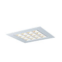 SLV LED Deckeneinbauleuchte LED PAVONO 600x600, 100�, UGR 16, wei�, 4000K, 3350lm