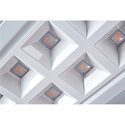 SLV LED Deckeneinbauleuchte LED PAVONO 600x600, 100�, UGR 16, wei�, 4000K, 3350lm
