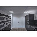 SLV LED Deckeneinbauleuchte LED PAVONO 600x600, 100�, UGR 16, wei�, 4000K, 3350lm