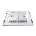 LED Deckeneinbauleuchte LED PAVONO 620x620, 100�, UGR 16, wei�, 3000K, 3200lm