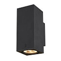 SLV Premium-LED Outdoor Wandleuchte ENOLA SQUARE UP/DOWN CCT, IP65 IK02, Gr��e M, 19W 3000/4000K 1480/1680lm 38�, CRi>90