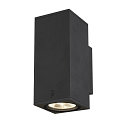 SLV Premium-LED Outdoor Wandleuchte ENOLA SQUARE UP/DOWN CCT, IP65 IK02, Gr��e M, 19W 3000/4000K 1480/1680lm 38�, CRi>90