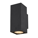 SLV Premium-LED Outdoor Wandleuchte ENOLA SQUARE UP/DOWN CCT, IP65 IK02, Gr��e M, 19W 3000/4000K 1480/1680lm 38�, CRi>90