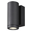 Outdoor LED Au�enwandleuchte ENOLA ROUND SINGLE CCT, IP65 IK06, CRi>90, Anthrazit, Gr��e S, 6W 3000/4000K 390/450lm 30�