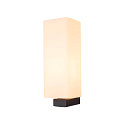 SLV Wandleuchte QUADRASS Indoor, E27, schwarz