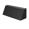 SLV Outdoor LED Wandleuchte PEMA� WL CCT SWITCH, IP65 IK02, Trapez, 16W 3000/4000K 1340/1420lm, schaltbar, schwarz
