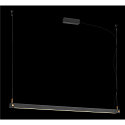 LED Pendelleuchte NOYA PD PHASE, CCT switch, 2700/3000K, 1861/2025lm, IP20, schwarz