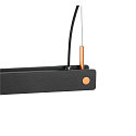 LED Pendelleuchte NOYA PD PHASE, CCT switch, 2700/3000K, 1861/2025lm, IP20, schwarz