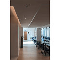 SLV LED Ceiling recessed luminaire NUMINOS DL L, 3000K, IP20, rotatable / pivotable, 55�, 2200lm, UGR 19, white/chrome