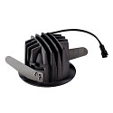 LED Deckeneinbauleuchte NUMINOS DL S, 2700K, IP20, 20�, 670lm, UGR 18, Schwarz / Schwarz