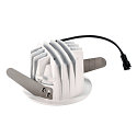 SLV LED Deckeneinbauleuchte NUMINOS DL S, 2700K, IP20, 20�, 670lm, UGR 18, Wei� / Schwarz