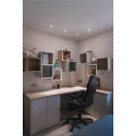 SLV LED Deckeneinbauleuchte NUMINOS DL S, 4000K, IP20, 40�, 790lm, UGR 18, Wei� / Wei�
