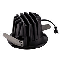 LED Deckeneinbauleuchte NUMINOS DL M, 2700K, IP20, 20�, 1460lm, UGR 19, Schwarz / Schwarz