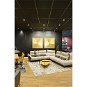 SLV LED Ceiling recessed luminaire NUMINOS DL M, 3000K, IP20, 55�, 1550lm, UGR 19, black/chrome