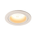 LED Ceiling recessed luminaire NUMINOS DL M, 3000K, IP20, 20�, 1600lm, UGR 20, white/white