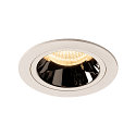LED Deckeneinbauleuchte NUMINOS DL M, 3000K, IP20, 55�, 1550lm, UGR 19, Wei� / Chrom