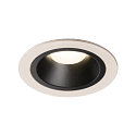 LED Deckeneinbauleuchte NUMINOS DL M, 4000K, IP20, 20�, 1600lm, UGR 19, Wei� / Schwarz