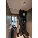 SLV LED Ceiling recessed luminaire NUMINOS DL L, 3000K, IP20, 40�, 2150lm, UGR 21, black/black