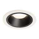 LED Deckeneinbauleuchte NUMINOS DL L, 4000K, IP20, 20�, 2350lm, UGR 20, Wei� / Schwarz