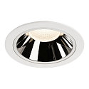 LED Deckeneinbauleuchte NUMINOS DL XL, 4000K, IP20, 20�, 3750lm, UGR 18, Wei� / Chrom