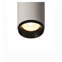 SLV LED Deckenleuchte NUMINOS CL PHASE S, 3000K, 36�, 1020lm, wei� / schwarz