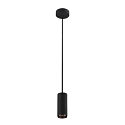 LED Pendelleuchte NUMINOS PD PHASE S, 3000K, 60�, 1020lm, schwarz / schwarz