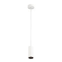 LED Pendelleuchte NUMINOS PD PHASE S, 4000K, 24�, 1100lm, wei� / schwarz