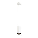LED Pendelleuchte NUMINOS PD PHASE M, 2700K, 36�, 1935lm, wei� / schwarz