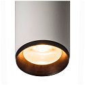SLV LED Deckenleuchte NUMINOS SPOT PHASE L, 2700K, 36�, 2400lm, wei� / schwarz