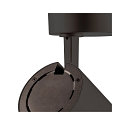 SLV LED Deckenleuchte NUMINOS SPOT PHASE L, 3000K, 36�, 2340lm, schwarz / schwarz