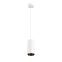 LED Pendelleuchte NUMINOS PD PHASE L, 2700K, 36�, 2400lm, wei� / schwarz