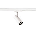 LED 3-Phasen Leuchte NUMINOS DALI S, 4000K, 36�, 1100lm, Wei� / Schwarz