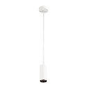 LED Pendelleuchte NUMINOS PD DALI S, 4000K, 60�, 1100lm, wei� / schwarz