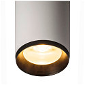 SLV LED Deckenleuchte NUMINOS CL DALI L, 3000K, 60�, 2400lm, wei� / schwarz
