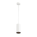 LED Pendelleuchte NUMINOS PD DALI L, 2700K, 24�, 2440lm, wei� / schwarz