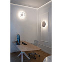 Schirm f�r MANA LED Wandleuchte, rund, � 40cm, beige